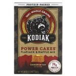Power Cakes®, смесь для выпекания флапджека и вафель, овсяная с корицей, 567 г (20 унций) — Kodiak Cakes