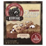 Жевательные батончики из гранолы, S'mores, 5 батончиков, 35 г (1,23 унции) каждый — Kodiak Cakes