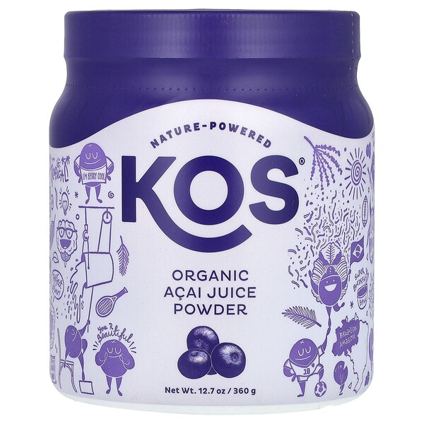 koo50313_v_28.jpg Органический порошок сока асаи, 360 г (12,7 унции) — KOS