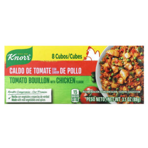 томатный бульон со вкусом курицы, 8 кубиков, 88 г (3,1 унции) — Knorr