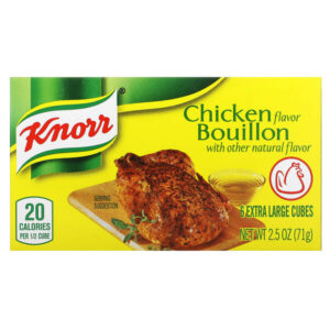 бульон со вкусом курицы, 6 очень больших кубиков, 71 г (2,5 унции) — Knorr