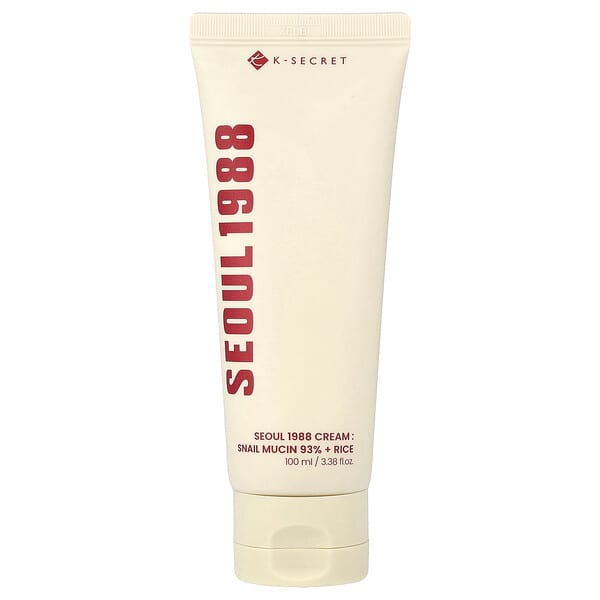 kse24059_v_37.jpg Seoul 1988 Cream, муцин улитки, 93% и рис, 100 мл (3,38 жидк. унции) — K-Secret