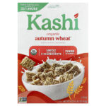 Organic Whole Wheat Fiber Biscuits Cereal Autumn Wheat, 18 oz — Kashi