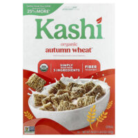 Organic Whole Wheat Fiber Biscuits Cereal Autumn Wheat, 18 oz — Kashi