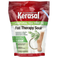 Foot Therapy Soak Plus, натуральное масло чайного дерева, 907 г (2 фунта) — Kerasal