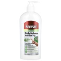 Daily Defense Foot Wash™, с маслом чайного дерева, английской солью и другими эфирными маслами, 355 мл (12 жидк. унц.) — Kerasal
