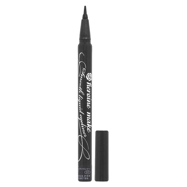 kss03650_v_15.jpg Heroine Make, жидкая подводка для глаз, суперстойкая, оттенок 01 черный, 0,4 мл (0,014 жидк. унции) — KissMe