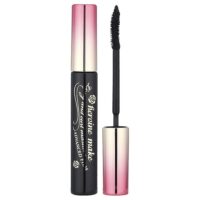 Heroine Make, тушь для длинных и локонов, улучшенная пленка, 01 черный, 6 г (0,21 унции) — KissMe