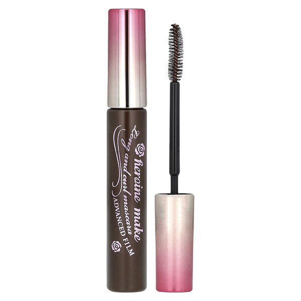 kss03707_v_21.jpg Heroine Make, тушь для ресниц для длинных и локонов, улучшенная пленка, оттенок 02 коричневый, 6 г (0,21 унции) — KissMe