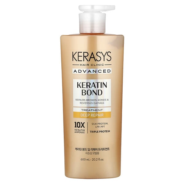 ksy31666_v_8.jpg Advanced, Keratin Bond Treatment, глубокое восстановление, 600 мл (20,2 жидк. Унции) — Kerasys