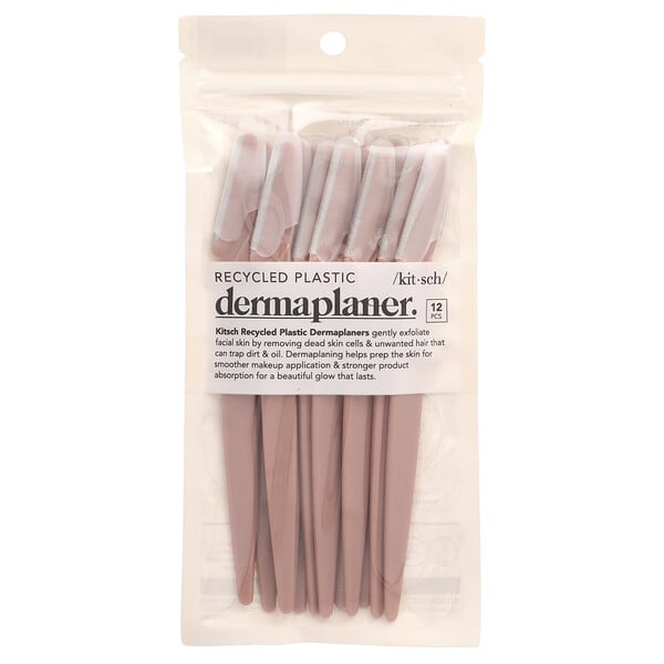 ktc02554_v_10.jpg Dermaplaner из переработанного пластика, терракота, 12 шт. — Kitsch