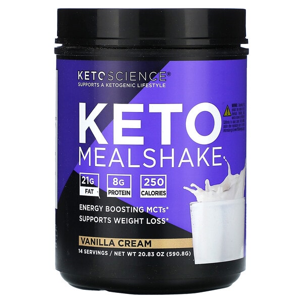 kti10743_v_10.jpg кетодиета, ванильный крем, 590,8 г (20,83 унции) — Keto Science