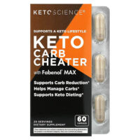 Keto Carb Cheater с Fabenol Max, 60 капсул — Keto Science