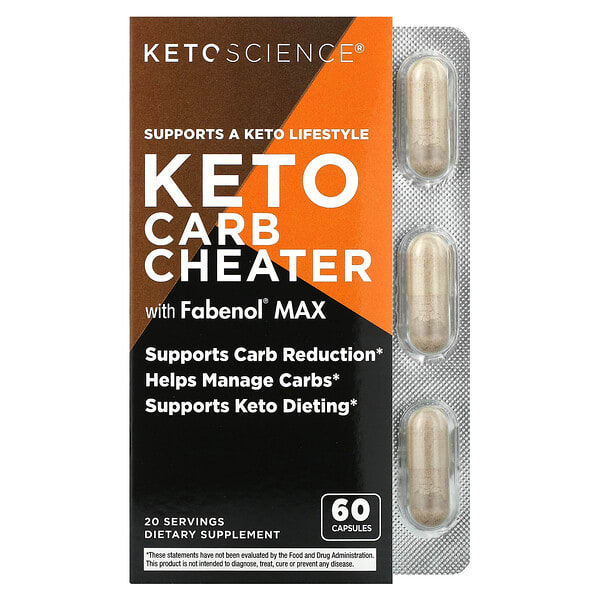 kti12536_v_10.jpg Keto Carb Cheater с Fabenol Max, 60 капсул — Keto Science