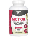 Масло MCT, 180 капсул (1000 мг в каждой капсуле) — KetoLogic