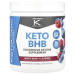 Keto BHB, ягодное ассорти, 246 г (8,8 унции) — KetoLogic