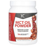 порошок из масла MCT, с кремом из фундука, 454 г (1 фунт) — KetoLogic