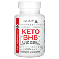 Keto BHB, 60 вегетарианских капсул — KetoLogic