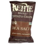 картофельные чипсы, с морской солью, 141 г (5 унций) — Kettle Foods