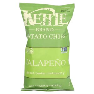 картофельные чипсы, халапеньо, 141 г (5 унций) — Kettle Foods