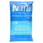 картофельные чипсы, Farmstanding Ranch, 141 г (5 унций) — Kettle Foods