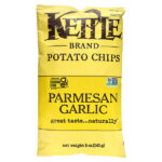 картофельные чипсы, со вкусом пармезана и чеснока, 141 г (5 унций) — Kettle Foods