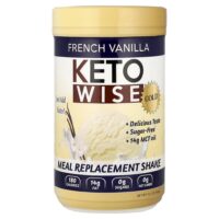 Gold, Meal Replacement Shake, French Vanilla, 16.1 oz (456 g) — Keto Wise