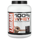 100% порошок из сывороточного протеина, со вкусом шоколада, 1875 г (4,13 фунта) — Labrada Nutrition