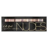 Beauty Brick, палитра теней для век из 12 цветов, GES331 Nudes, 12 г (0,42 унции) — L.A. Girl