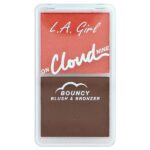 On Облако Nine, упругие румяна и бронзер, GBL499 Coral Bliss, 6 г (0,21 унции) — L.A. Girl