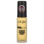 PRO. Color Foundation, пигмент для смешивания, GLM712 желтый, 30 мл (1 жидк. унция) — L.A. Girl