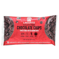 шоколадная крошка, без сахара, 227 г (8 унций) — Lakanto