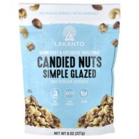 Candied Nuts, глазированные орехи, 227 г (8 унций) — Lakanto