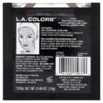 Blush + Highlight Palette, Cfp637 Show It Off, 14 г (0,49 унции) — L.A. Colors — изображение 2