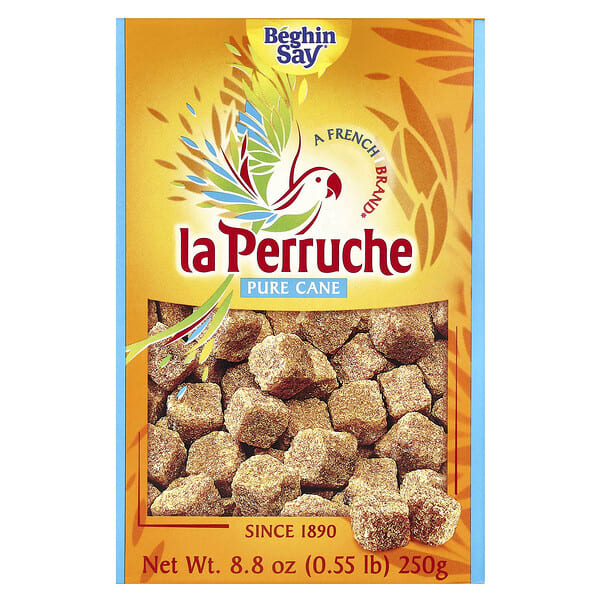 lap05000_v_18.jpg La Perruche, Кусочки необработанного тростникового сахара, 250 г (8,8 унции)