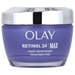 Regenerist, Retinol 24, ночное увлажняющее средство, без отдушек, 48 унций (1,7 унции) — Olay