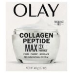 Collagen Peptide Max, увлажняющий крем, без отдушки, 48 г (1,7 унции) — Olay — изображение 2