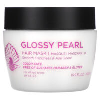 Glossy Pearl, маска для волос, для всех типов волос, 500 мл (16,9 жидк. унции) — Luseta Beauty