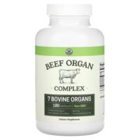 Beef Organ Complex, комплекс из говядины, 180 капсул — Left Coast Performance
