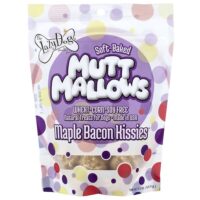 Mut Mallows®, лакомства для собак, со вкусом кленового бекона, 141,74 г (5 унций) — Lazy Dog Cookie