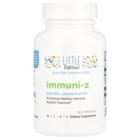 Immuni-Z, добавка для укрепления иммунитета, со вкусом натурального лимона, 60 пастилок — Little DaVinci