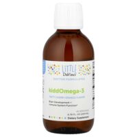 KiddOmega-3, вкус вишни и апельсина, 200 мл (6,76 жидк. Унции) — Little DaVinci