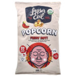Попкорн, Fiery Hot !, 130 г (4,6 унции) — LesserEvil