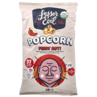 Попкорн, Fiery Hot !, 130 г (4,6 унции) — LesserEvil