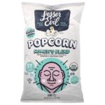 Popcorn, смесь Гомера, соцветие чеснока, 130 г (4,6 унции) — LesserEvil