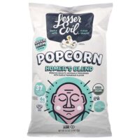 Popcorn, смесь Гомера, соцветие чеснока, 130 г (4,6 унции) — LesserEvil