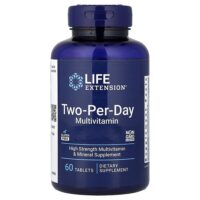 мультивитамины для приёма дважды в день, 60 таблеток — Life Extension