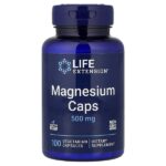 Магний в капсулах, 500 мг, 100 вегетарианских капсул — Life Extension