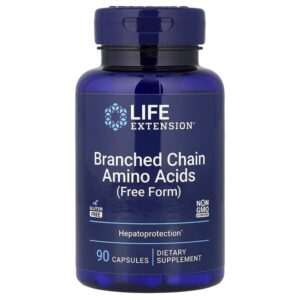 аминокислоты с разветвленной цепью, 90 капсул — Life Extension