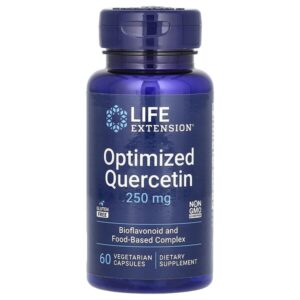 оптимизированный кверцитин, 250 мг, 60 вегетарианских капсул — Life Extension